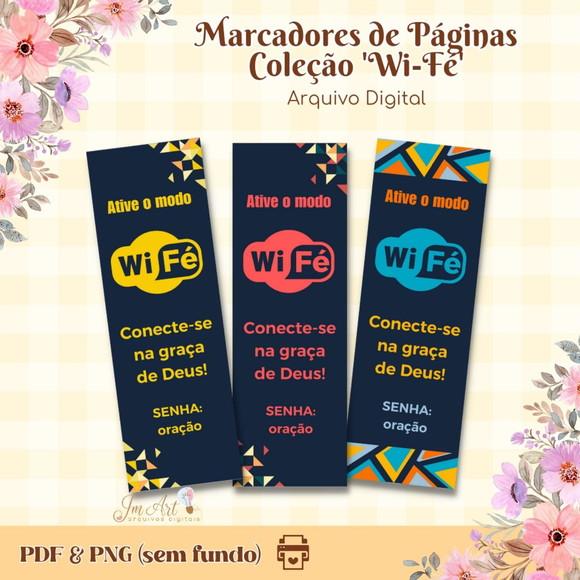 Marca Páginas Coleção Wi-fé - Arquivo Digital