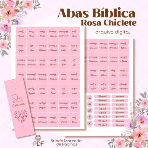 Abas Bíblicas Colorful - Arquivo Digital