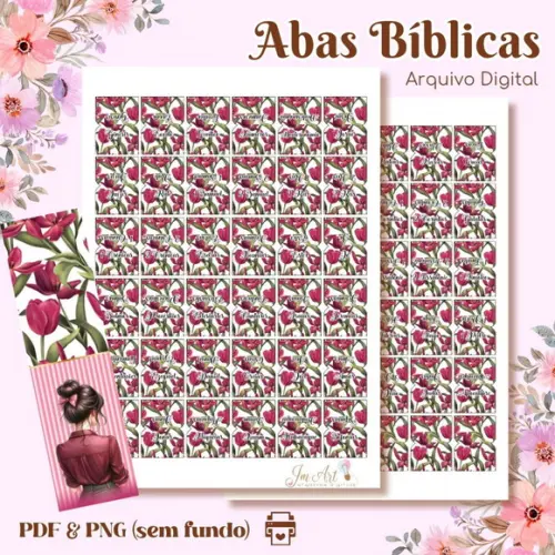 Abas Bíblicas Tulipas 2 - Arquivo Digital
