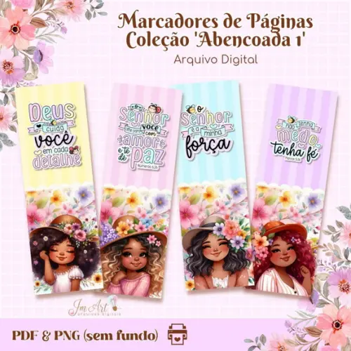 Marca Páginas Coleção Abençoada 1