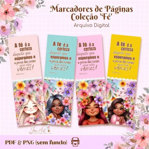 Marca Páginas Coleção Fé