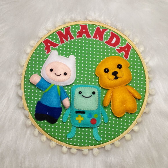 Enfeite Maternidade Personalizado Tema Geek Nerd Anime