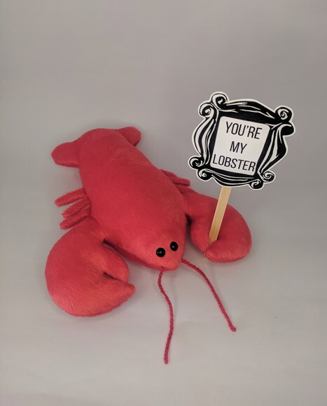 Lagosta pelúcia Série Friends - You're My Lobster