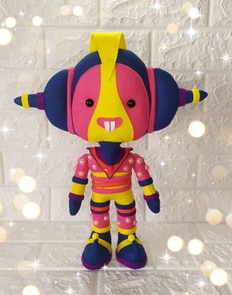 Boneco Etevaldo Castelo Rá-tim-bum em Feltro
