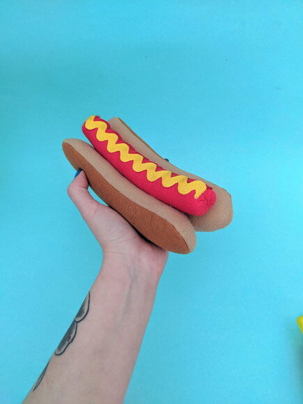 Cachorro quente em Feltro