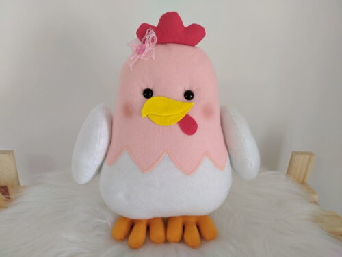 Galinha em Feltro Decoração Fazendinha