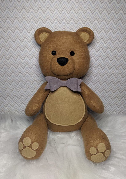 Urso em Feltro Decoração Festa Bosque