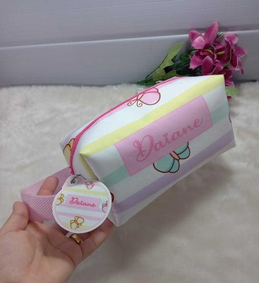 1 Nescesser Box Alça 2x Toalhinha Personalizada Sublimação.