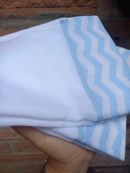 4x Fralda Pano, Boca, Babete, 100% Algodão, Enxoval do Bebê.