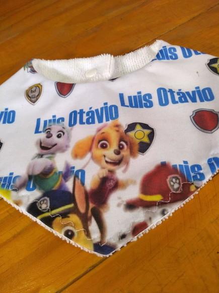 Babador Bandana Personalizado em Sublimação.