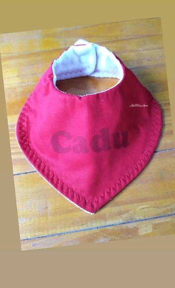 Babador Bandana Personalizado em Sublimação.