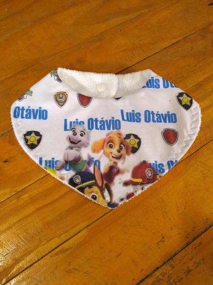 Babador Bandana Personalizado em Sublimação.