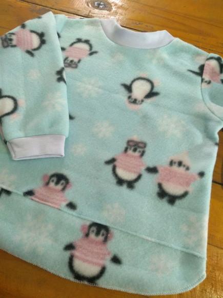 Blusa Infantil de Inverno Microsoft. ( 1 ano )