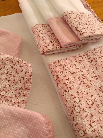 Conjunto de Fraldas de pano.