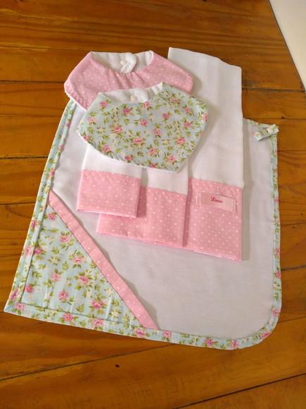 Conjunto de Fraldas de pano.