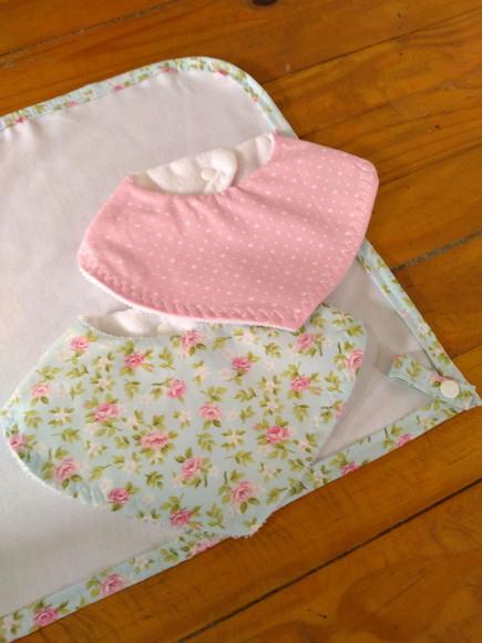 Conjunto de Fraldas de pano.