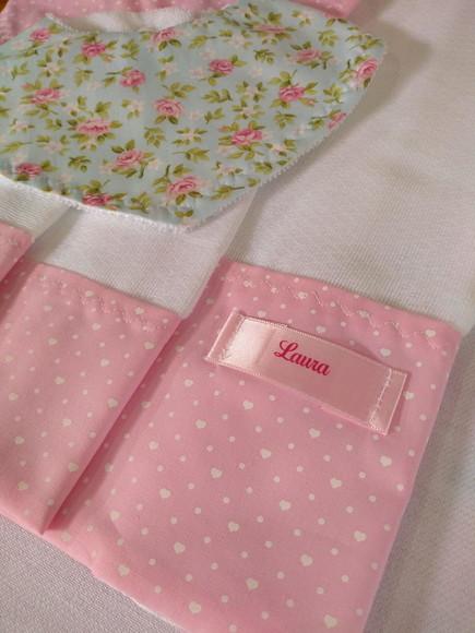 Conjunto de Fraldas de pano.