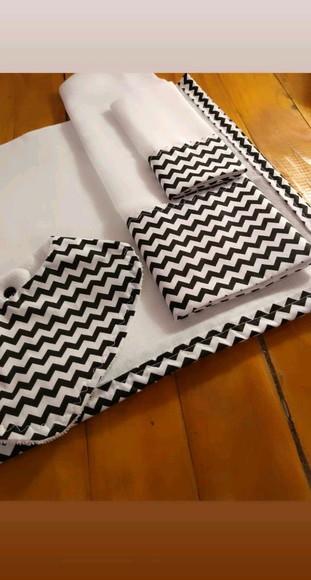 Conjunto de Fraldas de pano.