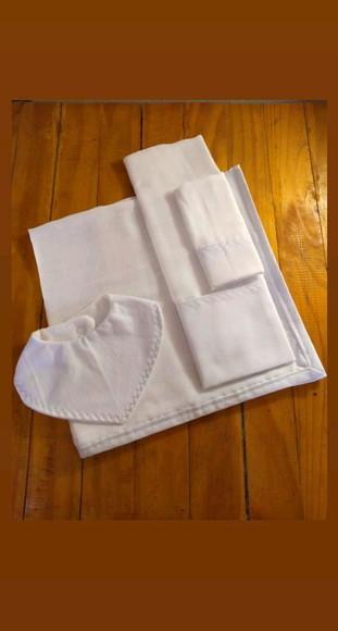 Conjunto de Fraldas de pano.