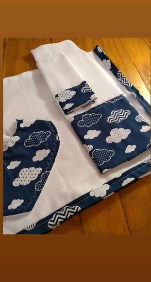 Conjunto de Fraldas de pano.