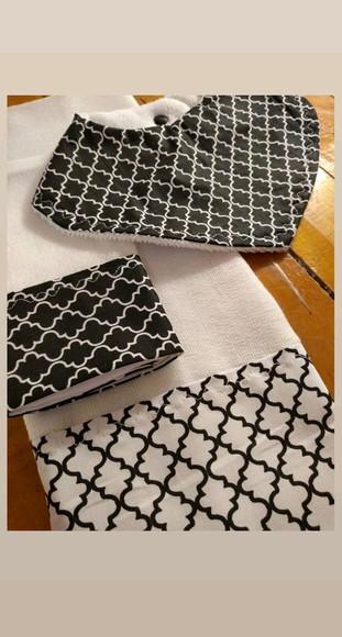 Conjunto de Fraldas de pano.
