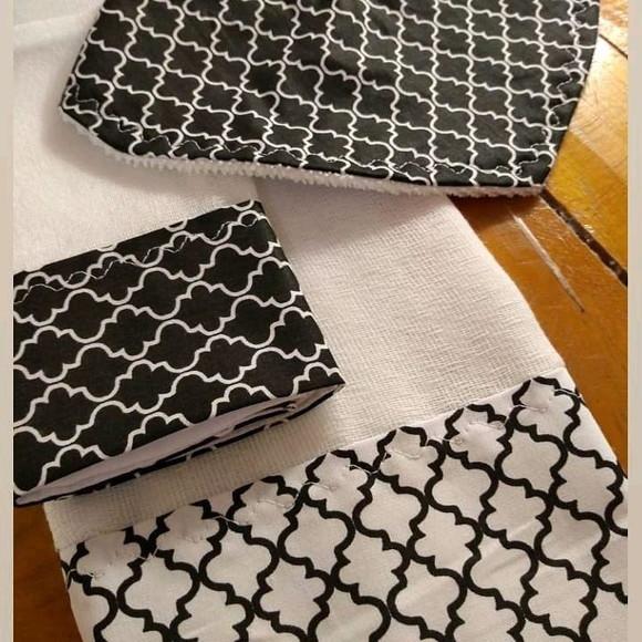 Conjunto de Fraldas de pano.