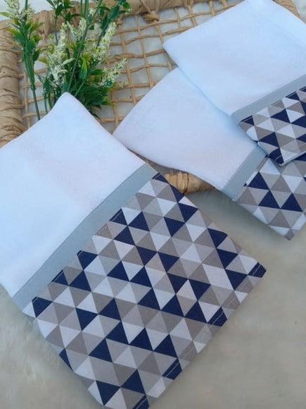 Conjunto de Fraldas de Pano.