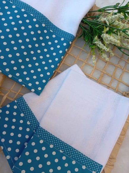 Conjunto de Fraldas de Pano.