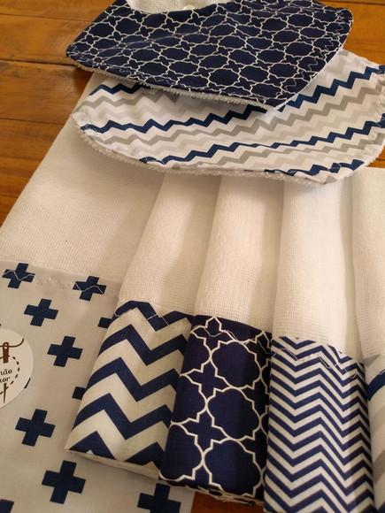 Conjunto de Fraldas de Pano.