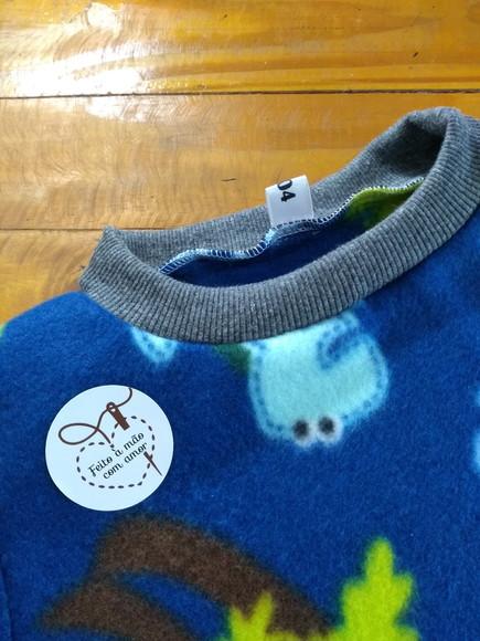 Conjunto Infantil de Inverno Microsoft. ( 4 ou 6 anos )