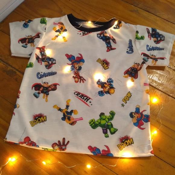 Conjunto infantil de verão 2 anos.