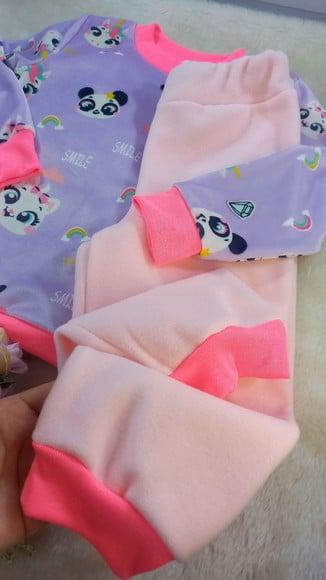 Conjunto Infantil Longo Menina Puket Multi Bichos 2 Anos