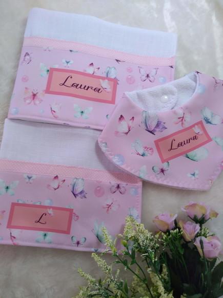 Conjunto Personalizado, Fraldas de Pano Grossa Premium...