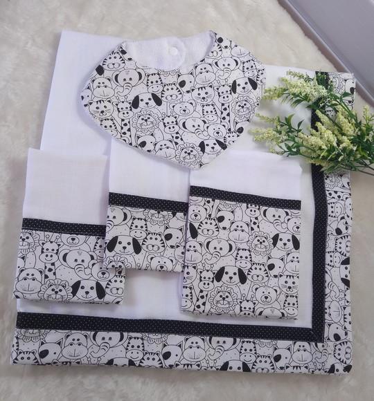 Conjunto, Fraldas de Pano Grossa Premium.