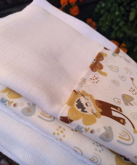 Conjunto, Fraldas de Pano Grossa Premium.