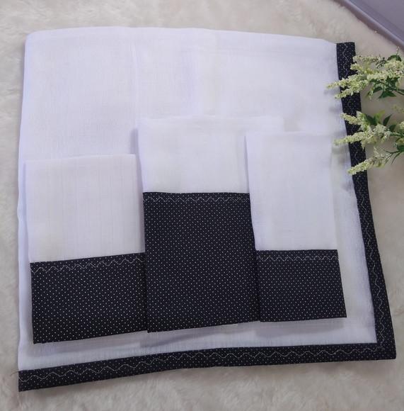 Conjunto, Fraldas de Pano Grossa Premium.
