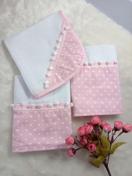 Conjunto, Fraldas de Pano Grossa Premium...