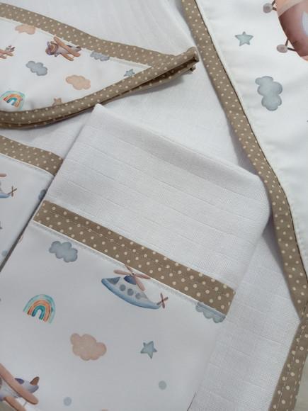 Conjunto, Fraldas de Pano Grossa Premium...