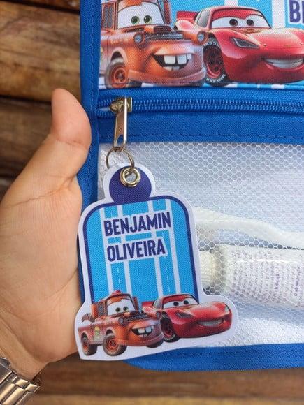 Estojo Higiene Bucal Personalizado Carros