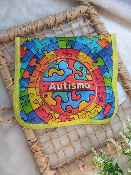 Estojo Higiene Bucal Personalizado Autismo Avatar