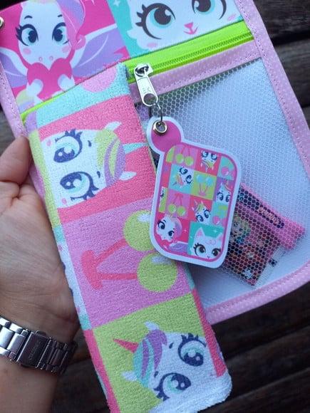 Estojo Higiene Bucal Personalizado com Toalhinha Pequena
