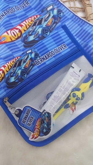 Estojo Higiene Bucal Personalizado com Toalhinha.