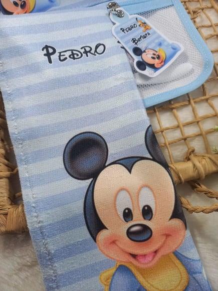 Estojo Higiene Bucal Personalizado com Toalhinha.