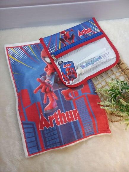 Estojo Higiene Bucal Personalizado com Toalhinha.