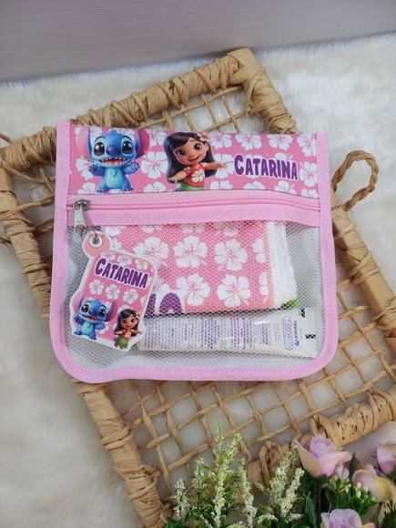 Estojo Higiene Bucal Personalizado com Toalhinha.
