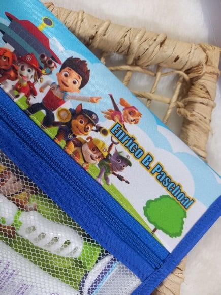 Estojo Higiene Bucal Personalizado com Toalhinha.