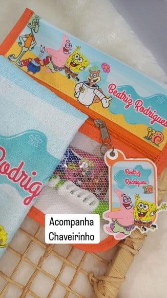 Estojo Higiene Bucal Personalizado com Toalhinha.