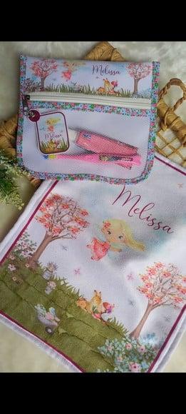 Estojo Higiene Bucal Personalizado com Toalhinha.