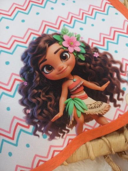 Estojo Higiene Bucal Personalizado Moana Nome Escolar Moana