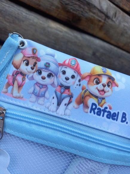 Estojo Higiene Bucal Personalizado Patrulha Canina com Alça